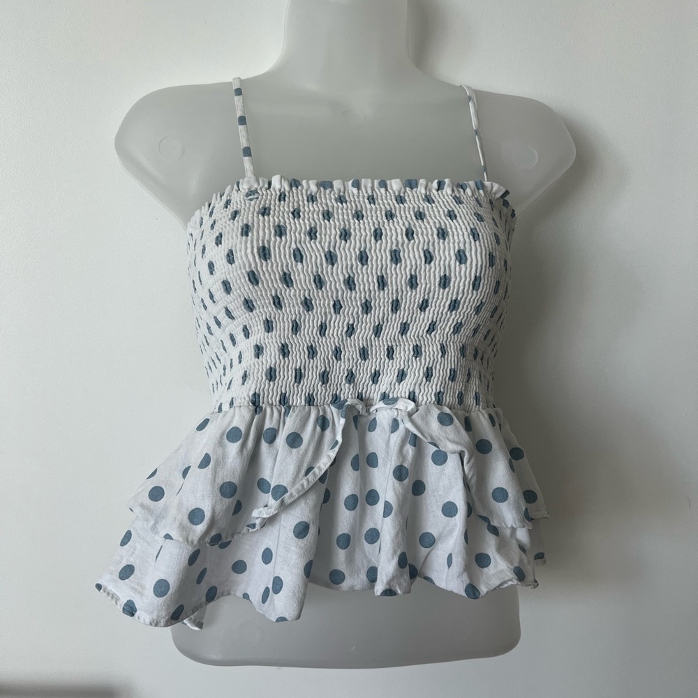 Zara Polka Dot Top